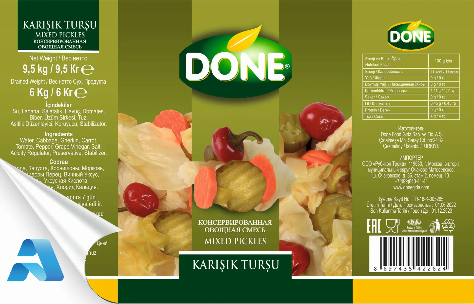 Ürün Etiketi
