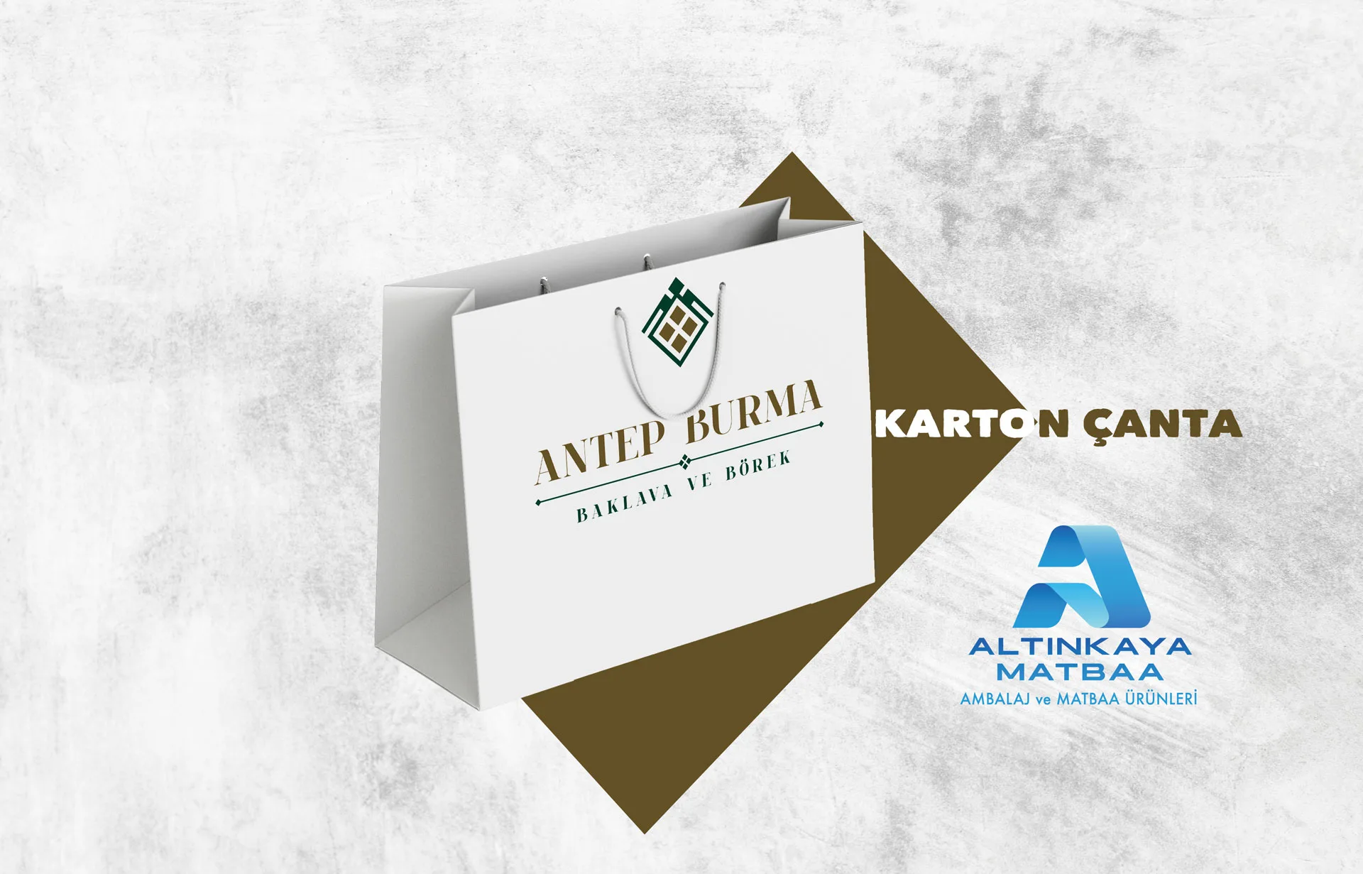 Markalı koli ambalaj